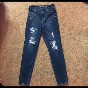 Curvy high rise jegging